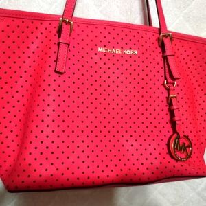 Hot pink Michael kors purse